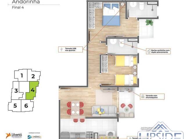 Apartamento para Locação em São José dos Campos - 3